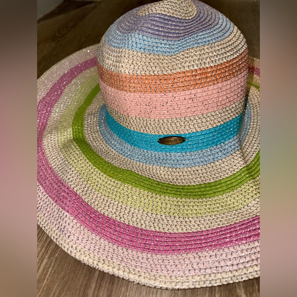 Cappelli Straworld Multicolor Striped Hat